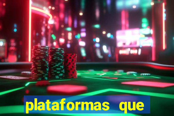 plataformas que estao pagando agora